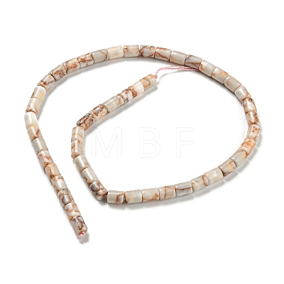 Natural Red Line Jasper Beads Strands G-Q1008-A12-1