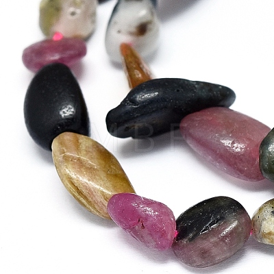 Natural Tourmaline Beads Strands X-G-D0004-A02-06-1