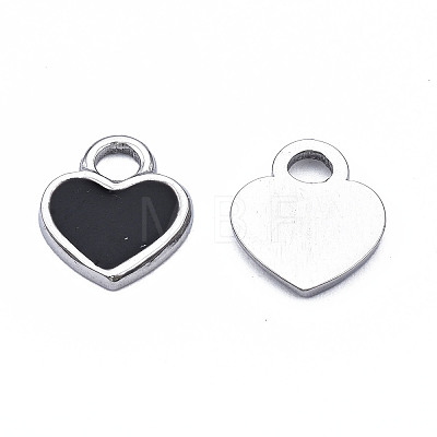 201 Stainless Steel Charms STAS-S080-045P-01-NR-1