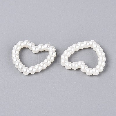 ABS Plastic Imitation Pearl Beads KY-Q004-06A-1