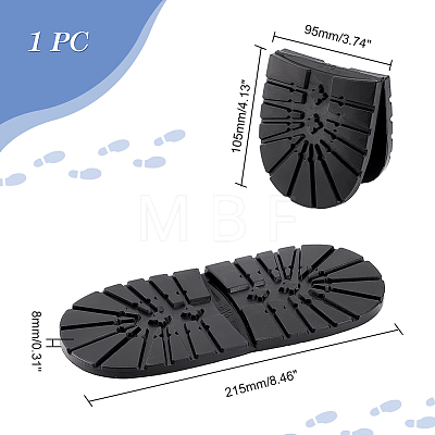 Rubber Heel Cushion FIND-WH0126-337-1