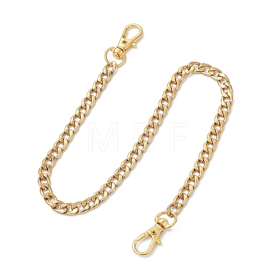 304 Stainless Steel Curb Chain Purse Chains AJEW-BA00160-01-1