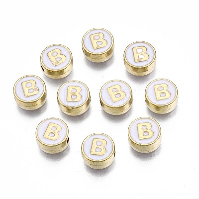 Alloy Enamel Beads ENAM-N052-006-01B-RS-1