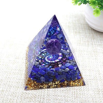 Orgonite Pyramid Resin Energy Generators PW-WGF1481-01-1