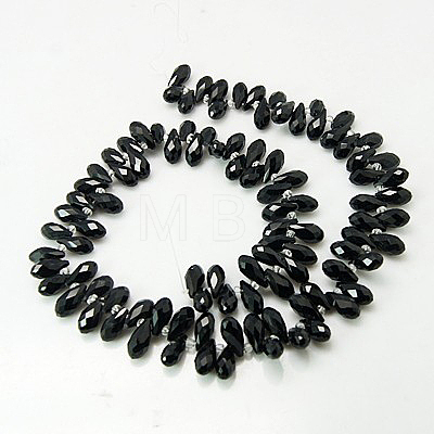 Crystal Glass Beads Strands GLAA-D033-14-1