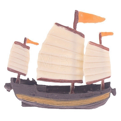 Mini Plastic Sailboat Model PW-WG45618-03-1
