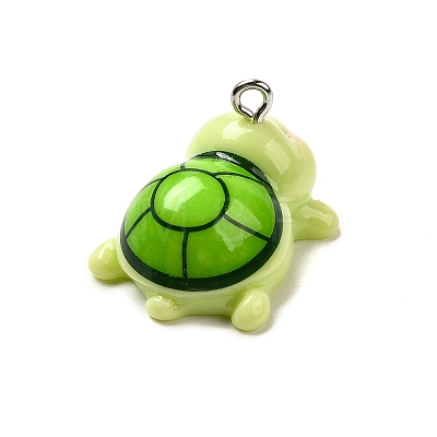 Opaque Resin Pendants RESI-V003-01-1