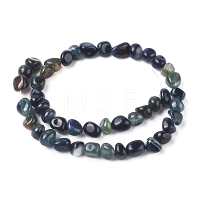 Natural Agate Beads Strands G-L560-S-1