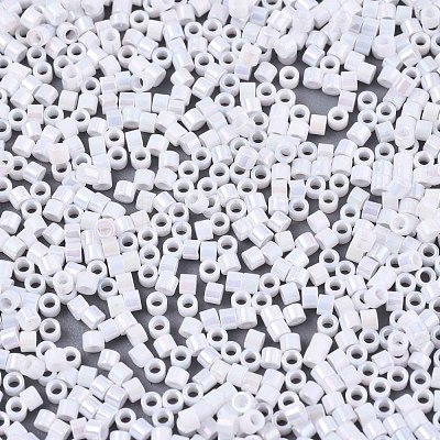 11/0 Grade A Baking Paint Glass Seed Beads X-SEED-S030-0401-1