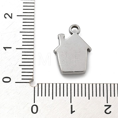 Anti-Tarnish 304 Stainless Steel Charms STAS-M084-01D-P-1