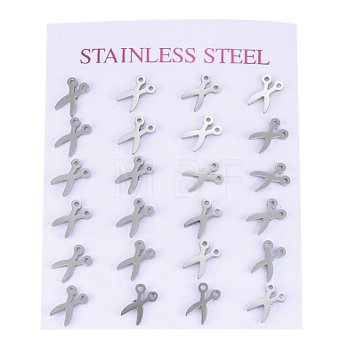 304 Stainless Steel Stud Earrings EJEW-H350-03P-1