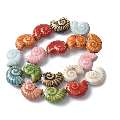 Ocean Series Handmade Porcelain Beads PORC-R002-03M-1
