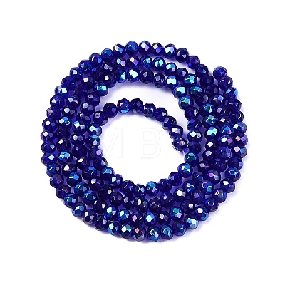 Electroplate Glass Beads Strands EGLA-A044-T2mm-L06-1