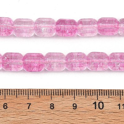Transparent Glass Beads Strands GL-A001-01A-04-1