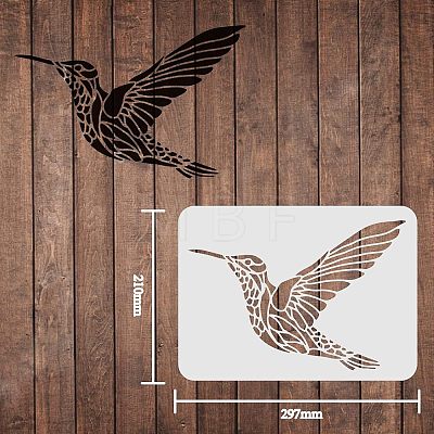 Large Plastic Reusable Drawing Painting Stencils Templates DIY-WH0202-099-1