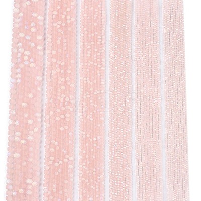 Transparent Glass Beads Strands EGLA-A044-T6mm-MB22-1