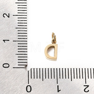 304 Stainless Steel Charms SA-CBABF3F-01G-D-1