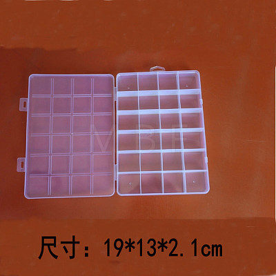 Plastic Bead Containers CON-YW0001-07-1