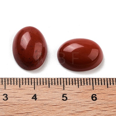 Natural Red Jasper Cabochons G-G145-01B-26-1