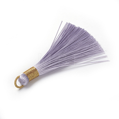 Polyester Tassel Pendants FIND-I009-D25-1