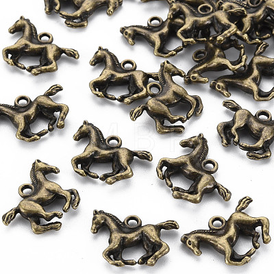 Tibetan Style Alloy Pendants TIBEP-T002-07AB-NR-1