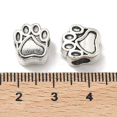 Alloy European Beads PALLOY-S079-048AS-1