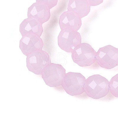 Imitation Jade Glass Beads Strands GLAA-T028-4mm-11E-1