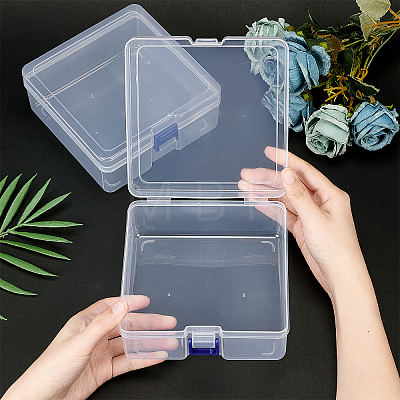 Polypropylene(PP) Storage Containers Box Case CON-WH0073-63-1