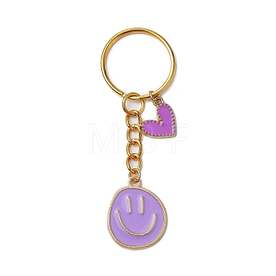 Alloy Enamel Charms Keychain KEYC-JKC00890-1