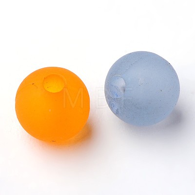 Round Transparent Acrylic Beads PL582M-1