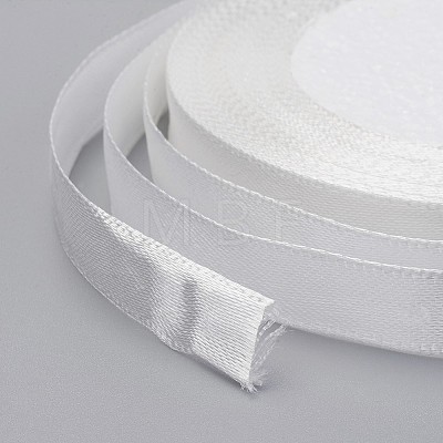 Milk White Satin Ribbon Wedding Sewing DIY X-RC10mmY042-1