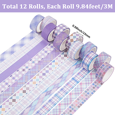 Adhesive Paper Tapes DIY-WH20062-27A-1