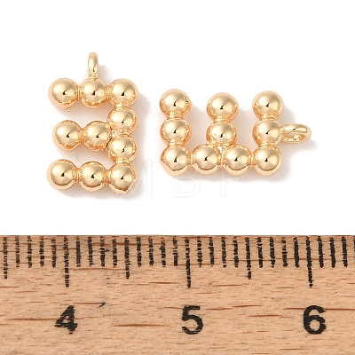 Brass Pendants KK-S368-16G-E-1