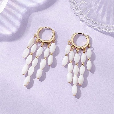Brass Chandelier Earrings EJEW-TA00805-1
