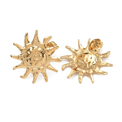 304 Stainless Steel Stud Earring Findings STAS-A139-03A-G-1