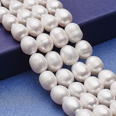 Natural Cultured Freshwater Pearl Beads Strands PEAR-P060-28B-01-1