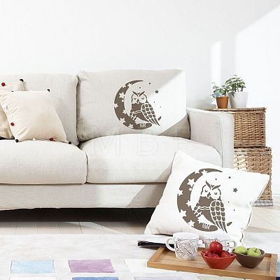 PET Plastic Drawing Painting Stencils Templates DIY-WH0244-066-1
