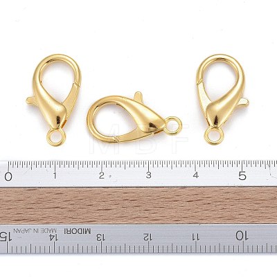 Zinc Alloy Lobster Claw Clasps E107-G-1
