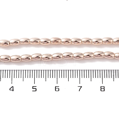 Electroplate Beads Strands X-EGLA-H104-02H-1