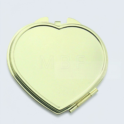 DIY Iron Cosmetic Mirrors DIY-L056-01G-1