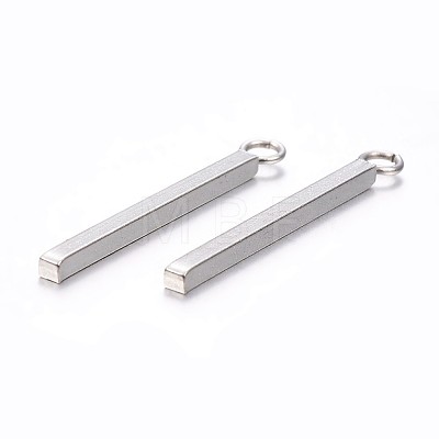 304 Stainless Steel Pendants X-STAS-P186-05P-28mm-1