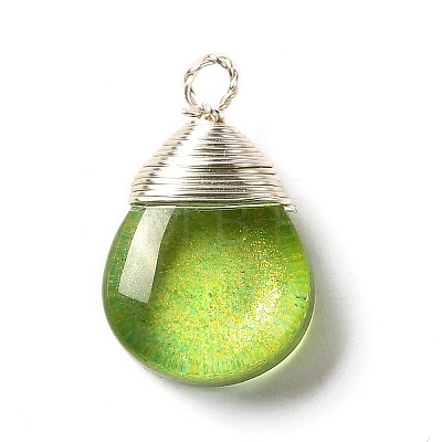 Glass Pendants X-PALLOY-JF00856-1