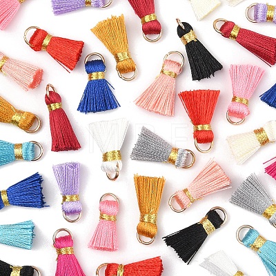 20Pcs Handmade Polycotton(Polyester Cotton) Tassel Decorations FIND-FS0003-27-1