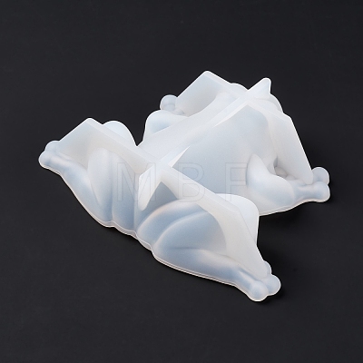 3D Animal Figurine Silicone Molds DIY-E058-03A-1