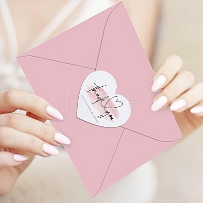 20Pcs Coated Paper Thank You Greeting Card DIY-YW0012-24B-1