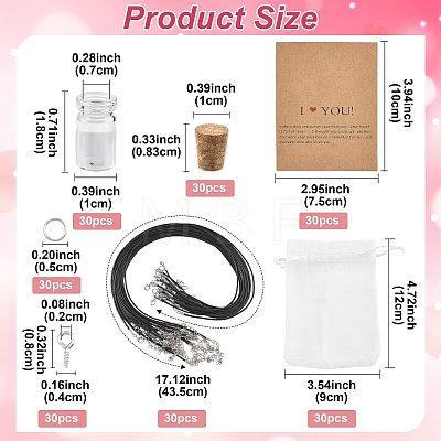 DIY Necklace Making Kits DIY-FS0010-55-1