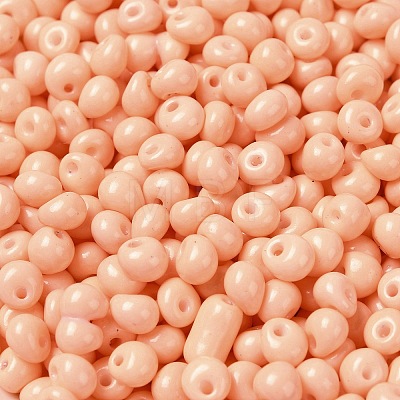 6/0 Opaque Baking Paint Glass Seed Beads X1-SEED-M012-02A-18-1