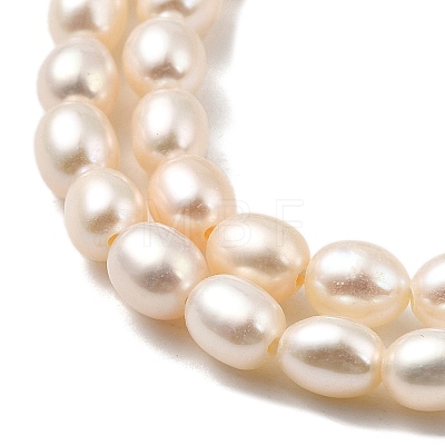 Natural Cultured Freshwater Pearl Beads Strands PEAR-I007-01Q-01D-1