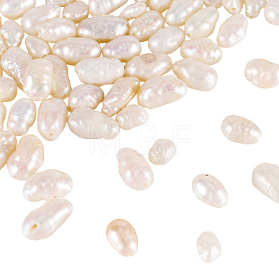 60Pcs 3 Styles Natural Cultured Freshwater Pearl Beads Strands PEAR-TA0001-15-1