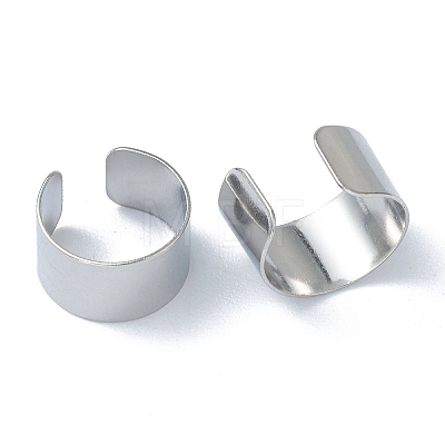 304 Stainless Steel Cuff Earrings STAS-H152-01P-1
